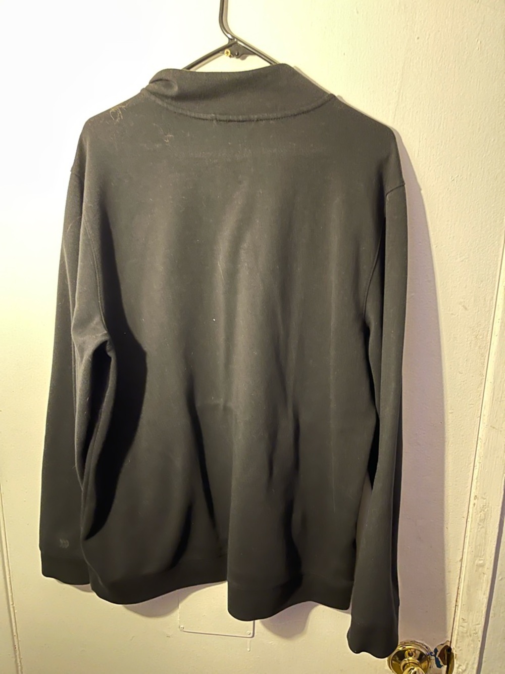 all in motion Men's Black Half-Zip Pullover Sweater - Picture 3 of 3